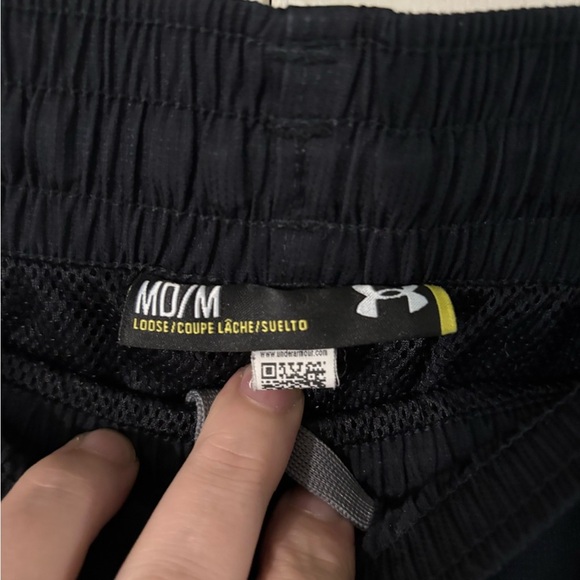 Under Armour Black Athletic Jogger Pants - Picture 3 of 4